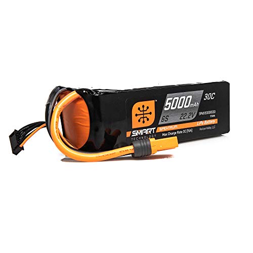 Spektrum 22.2V 5000mAh 6S 30C Smart LiPo-Akku: IC5, SPMX50006S30 von Spektrum