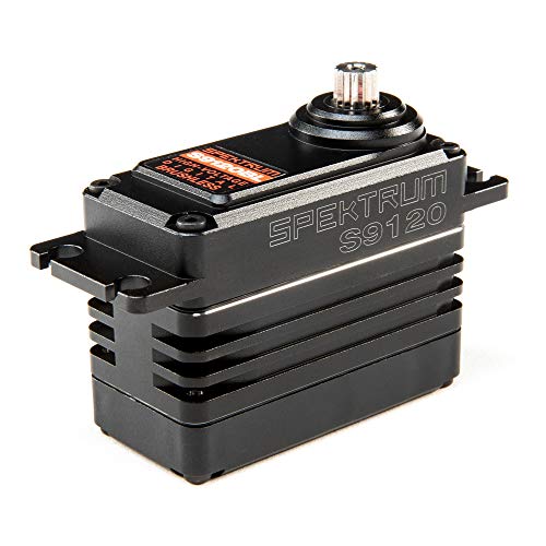 Spektrum S9120BL 1/5 Digital HV Hohe Drehmoment Brushless Metall Getriebeoberfläche Servo, SPMSS9120BL von Spektrum