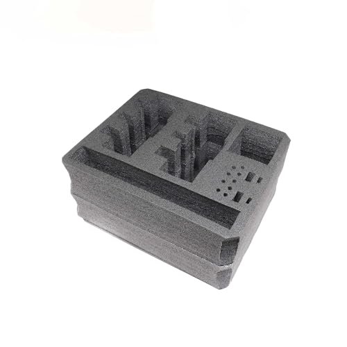 Spektrum SPM6727 Dual Alum Stand Up TX Case Foam Set:SPM6726,iX20SE, Multi von Spektrum