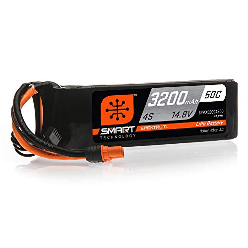 14,8 V 3200 mAh 4S 50C Smart LiPo-Akku: IC3 von Spektrum