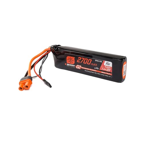 Spektrum Zubehör Smart G2 Receiver LiPo 2700mAh 2S 15C IC3, SPMX-1056 von Spektrum
