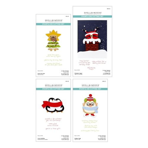 Stempel- und Stanzformen-Set "Merry Mischief" aus der Merry Mischief-Kollektion von Spellbinders