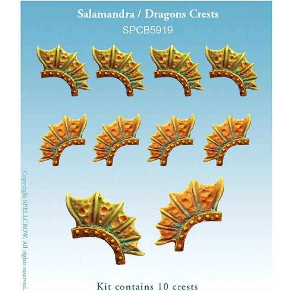 'Salamandra Knights Crests' von Spellcrow