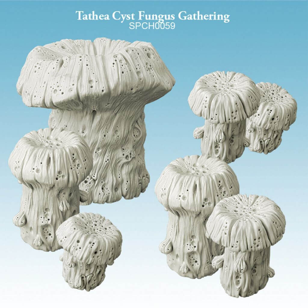 'Tathea Cyst Fungus Gathering' von Spellcrow