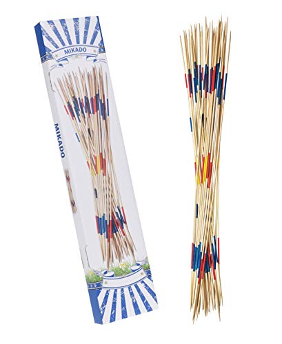 Spetebo Riesen Mikado in XXL Ausführung - 31 Stangen mit jeweils 90cm Länge - Holz Mikadospiel Kinder Spiel für Innen & Außen Spetebo Riesen Mikado in XXL Ausführung - 31 Stangen mit jeweils 90cm Länge - Holz Mikadospiel Kinder Spiel für Innen & Außen von Spetebo