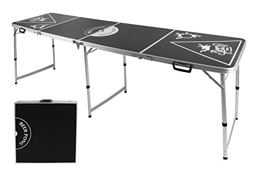 Spetebo Stabiler Alu Bier Pong Tisch - höhenverstellbar + Tragegriff - Beer Pong Table Klapptisch Spetebo Stabiler Alu Bier Pong Tisch - höhenverstellbar + Tragegriff - Beer Pong Table Klapptisch von Spetebo