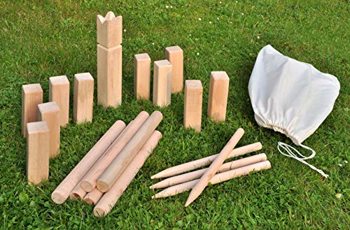 Wurfspiel Nordmann - Holz Garten Spielzeug Geschicklichkeitsspiel Outdoor Spiel Kubb Schach Wurfspiel Nordmann - Holz Garten Spielzeug Geschicklichkeitsspiel Outdoor Spiel Kubb Schach von Spetebo