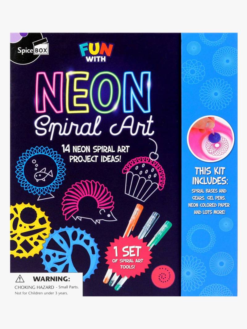 Spice Box Neon Spiralkunst Spice Box Neon Spiralkunst von Spice Box