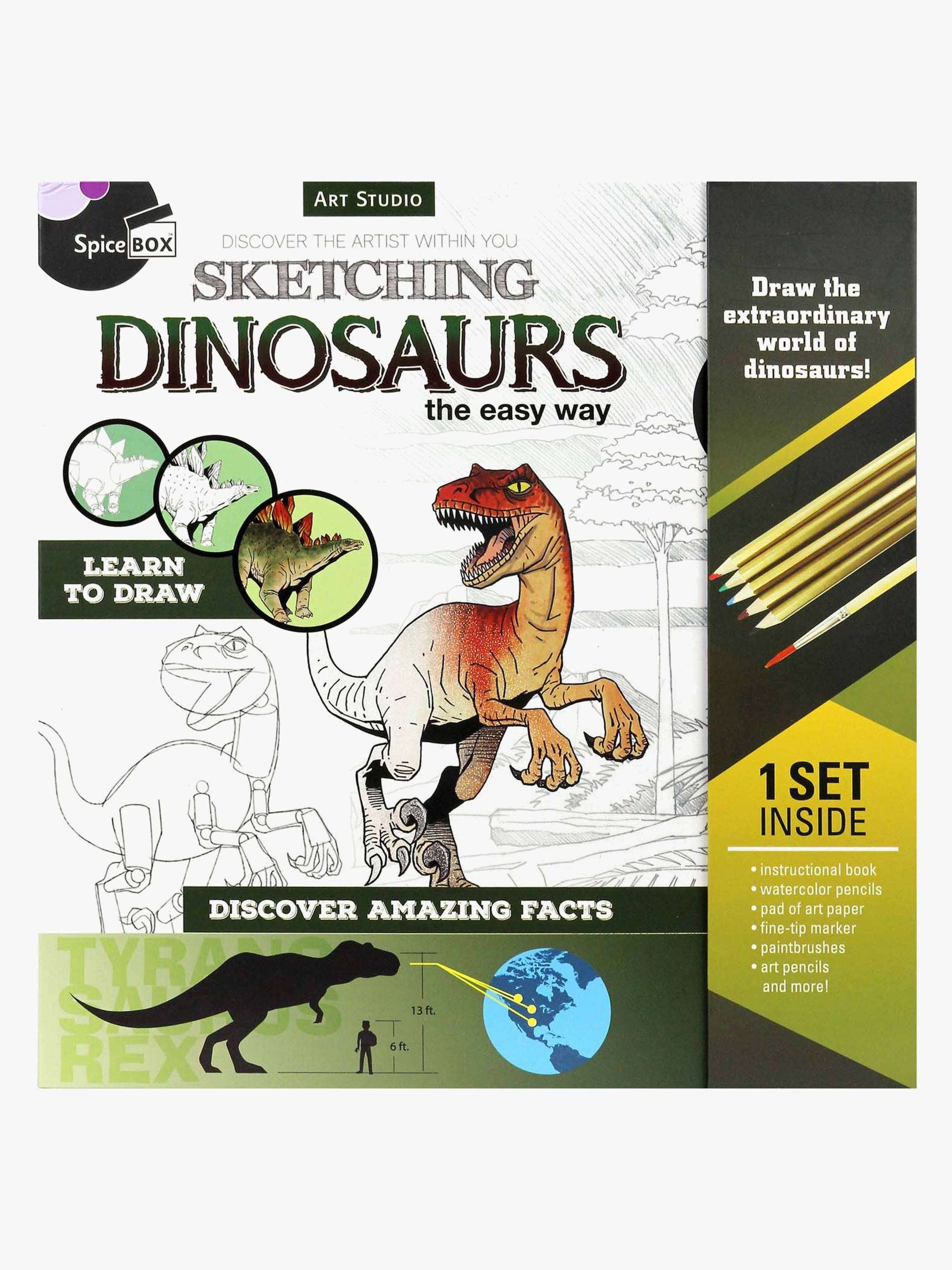 Spice Box Zeichenset Dinosaurier Spice Box Zeichenset Dinosaurier von Spice Box