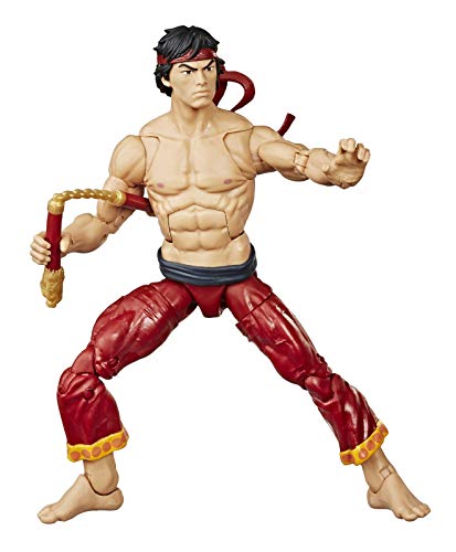 Hasbro Marvel Spider-Man Legends Series 15 cm große Shang Chi Action-Figur, mit Build-A-Figure Element und Accessoires von SPIDER-MAN