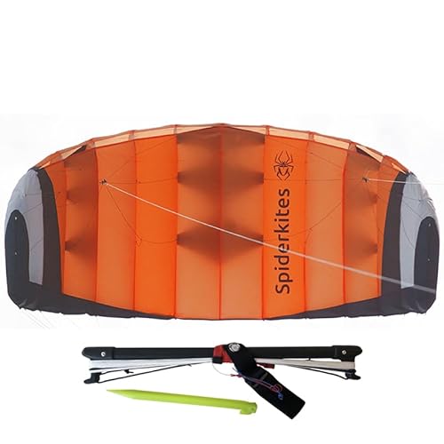 Spiderkites 010030 Skipper 2.5 Drachen, Orange, 290 x 100 cm Spiderkites 010030 Skipper 2.5 Drachen, Orange, 290 x 100 cm von Spiderkites