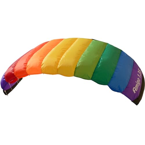 Spiderkites 010005 Amigo Drachen, Regenbogenfarben, 1.35 von Spiderkites