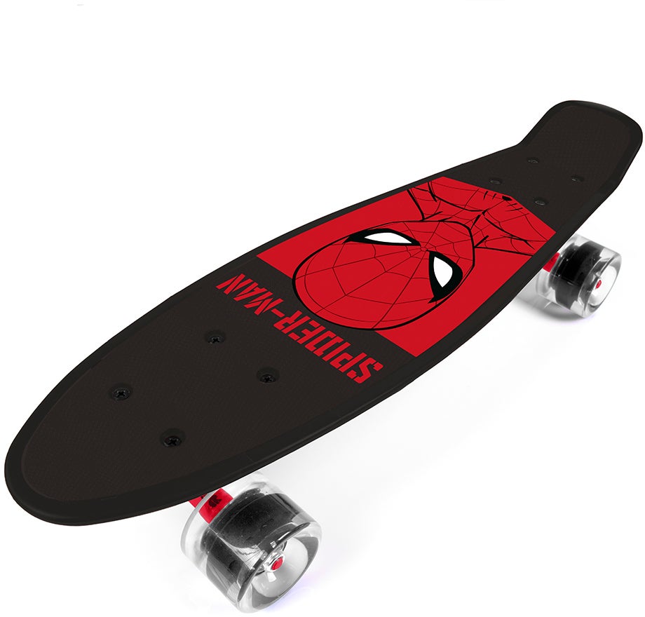 Marvel Spider-Man Pennyboard Skateboard, Schwarz/Rot Marvel Spider-Man Pennyboard Skateboard, Schwarz/Rot von Spiderman