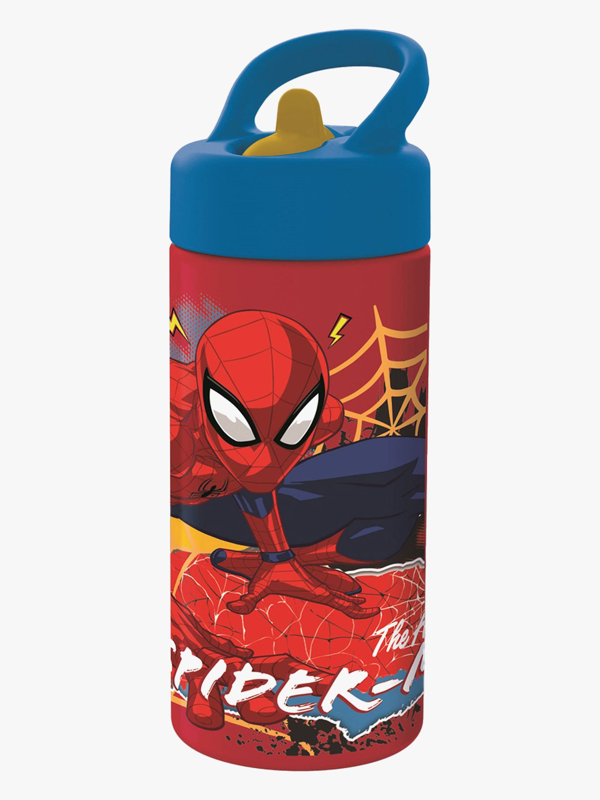 Marvel Spider-Man Trinkflasche mit Trinkhalm 410 ml Marvel Spider-Man Trinkflasche mit Trinkhalm 410 ml von Spiderman