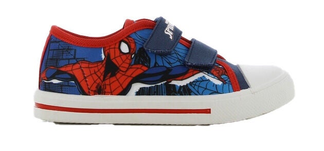 Marvel Spiderman Kinder Sneaker, Navy/Red, 26, Kinderschuhe von Spiderman
