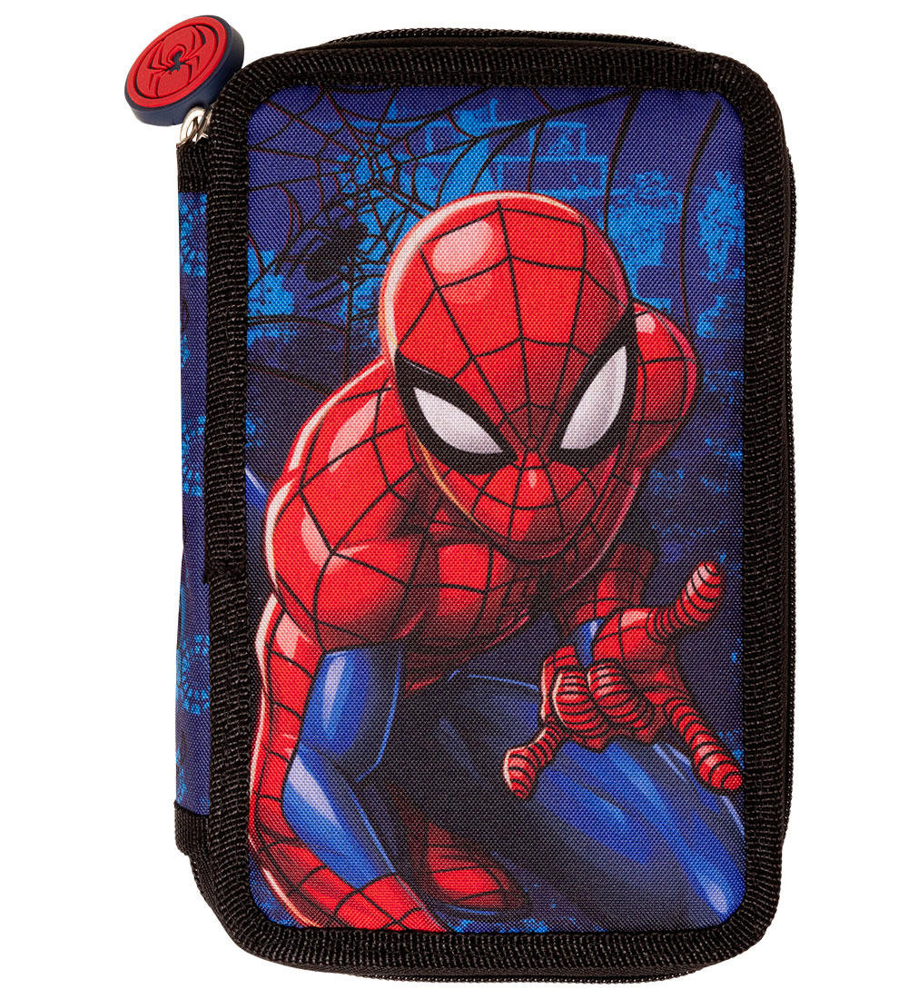 Spider-Man Federmäppchen m. Inhalt - Filled Double Decker - Schw - Spiderman - One Size - Federmäppchen Spider-Man Federmäppchen m. Inhalt - Filled Double Decker - Schw - Spiderman - One Size - Federmäppchen von Spiderman