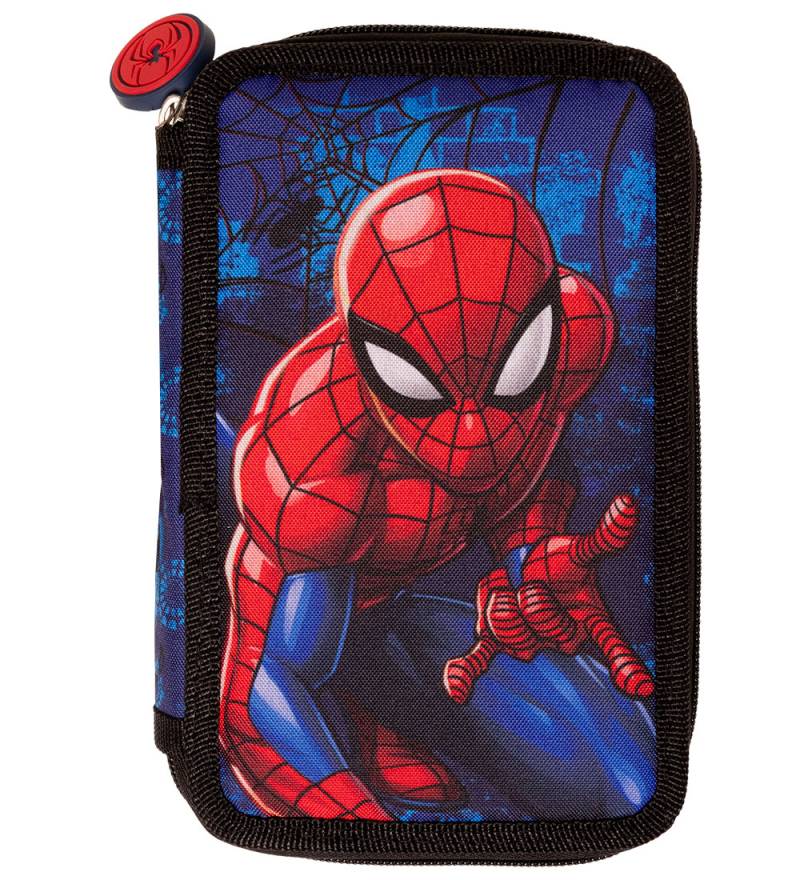 Spider-Man Federmäppchen m. Inhalt - Filled Double Decker - Schw - Spiderman - One Size - Federmäppchen Spider-Man Federmäppchen m. Inhalt - Filled Double Decker - Schw - Spiderman - One Size - Federmäppchen von Spiderman