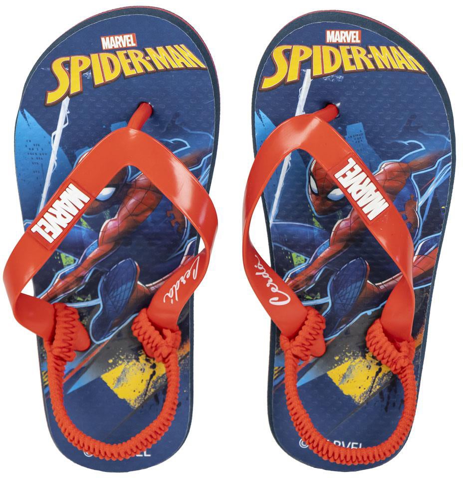 Spider-Man Flip-Flops mit Fersenriemen, Dunkelblau, 26-27 Spider-Man Flip-Flops mit Fersenriemen, Dunkelblau, 26-27 von Spiderman