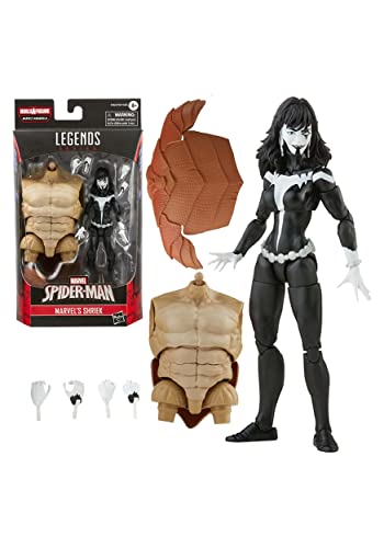 Hasbro - Marvel Spider-Man: Build A Figure Legends Series - Marvel's Shriek Action Figure (F3025) von SPIDER-MAN