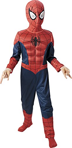 Spiderman-Kostüm mit Muskeln, Kostüm für Kinder (Rubie's 887697) Small von Spiderman
