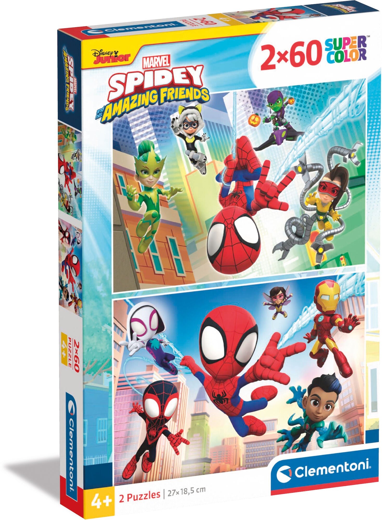 Clementoni Spidey And His Amazing Friends Puzzles 2x60 Teile von Spidey And His Amazing Friends