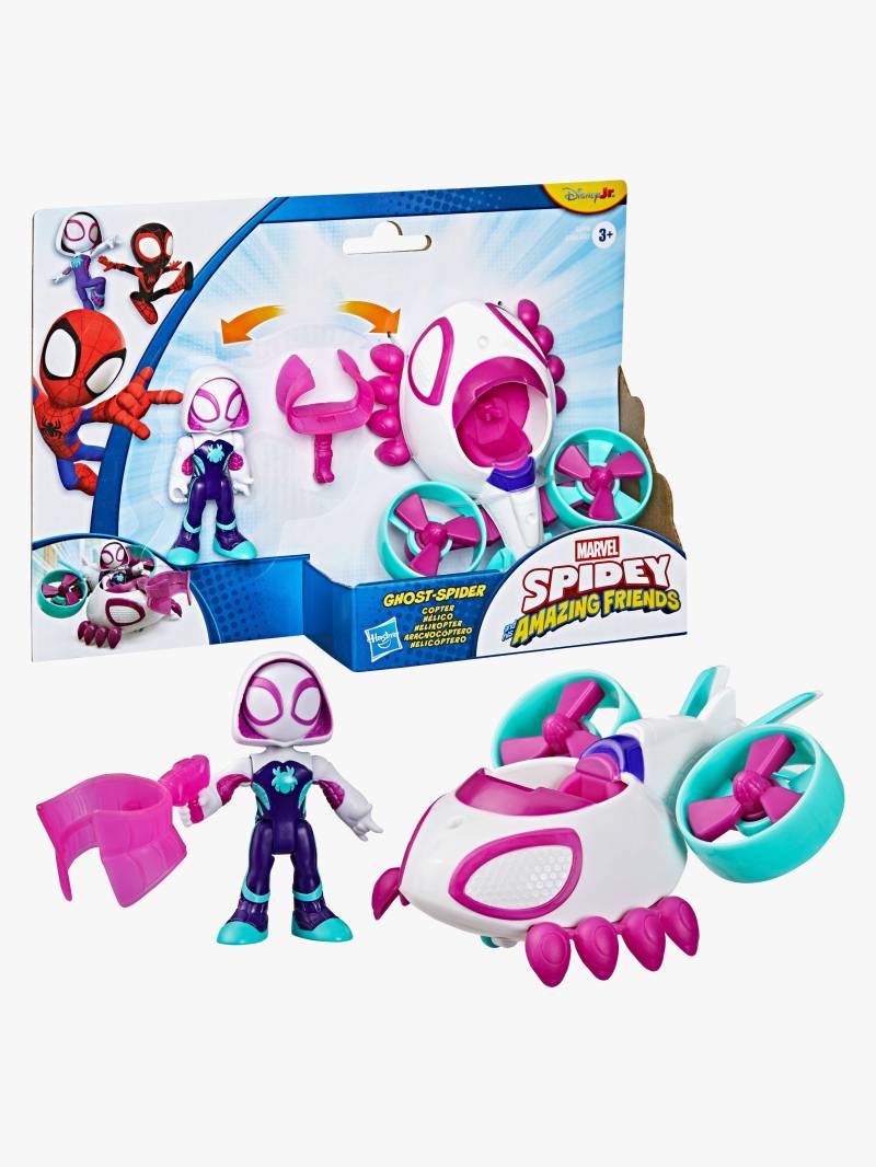 Spidey And His Amazing Friends Figur mit Fahrzeug Ghost-Spider Copter Spidey And His Amazing Friends Figur mit Fahrzeug Ghost-Spider Copter von Spidey And His Amazing Friends