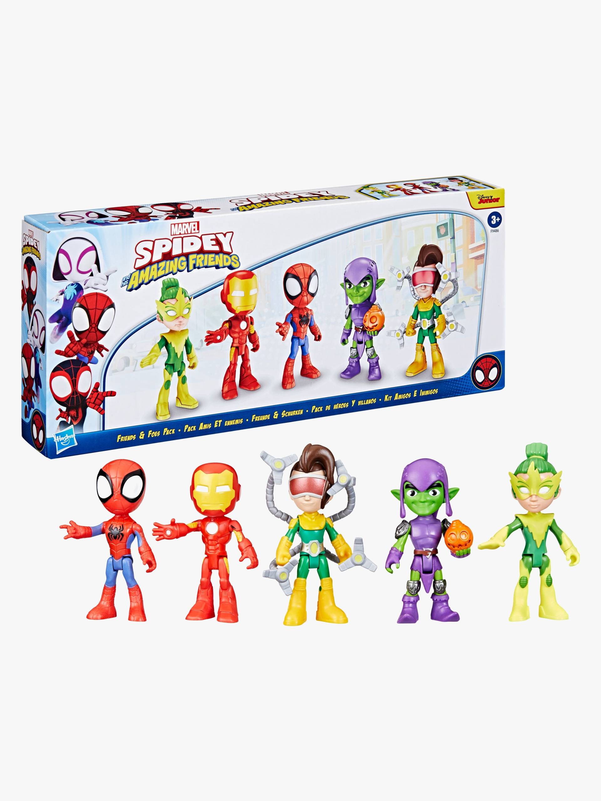 Spidey And His Amazing Friends Figurenset Friends N Foes 5er-Pack Spidey And His Amazing Friends Figurenset Friends N Foes 5er-Pack von Spidey And His Amazing Friends