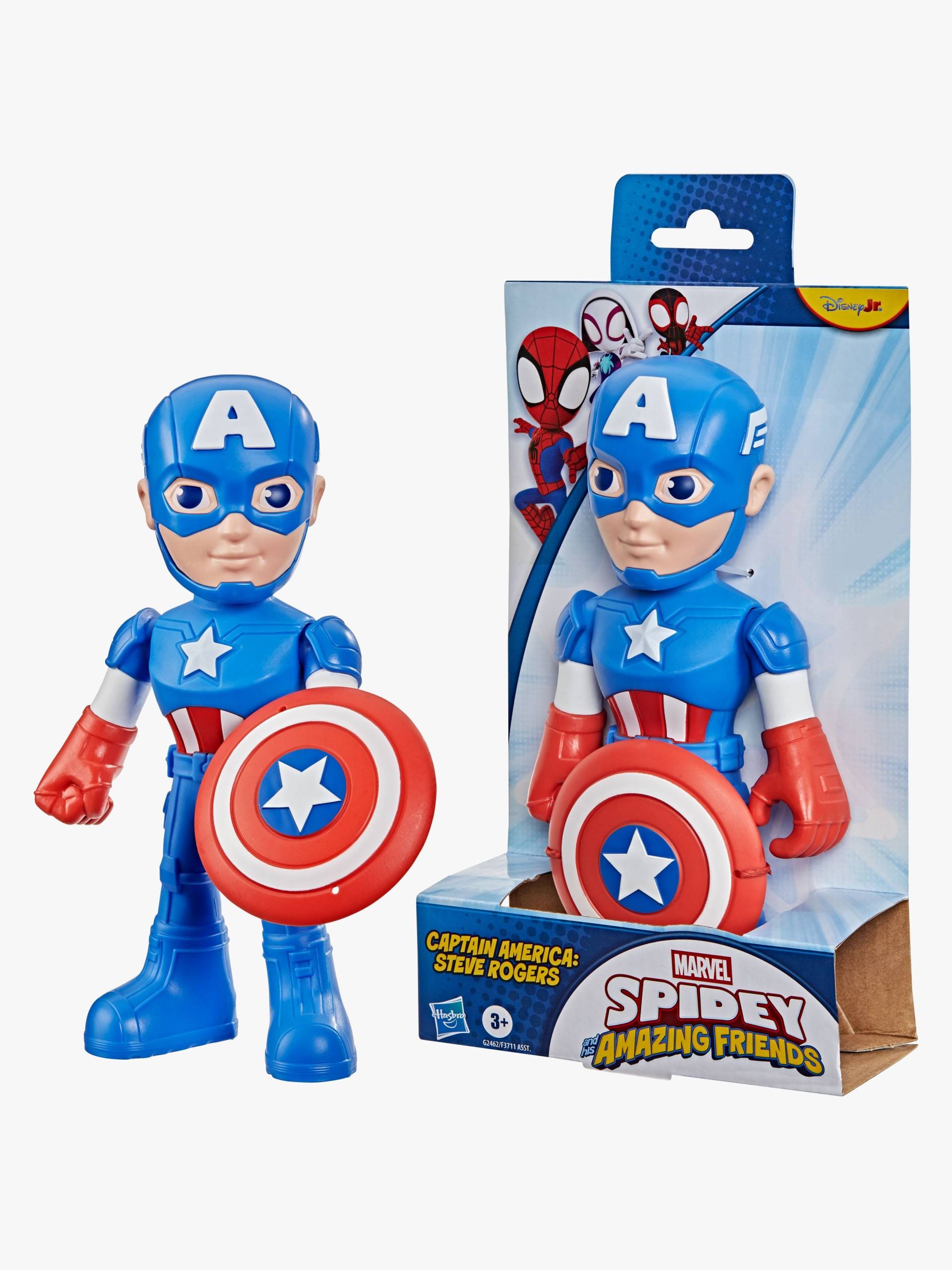 Spidey And His Amazing Friends Supersized Actionfigur Captain America: Steve Rogers Spidey And His Amazing Friends Supersized Actionfigur Captain America: Steve Rogers von Spidey And His Amazing Friends