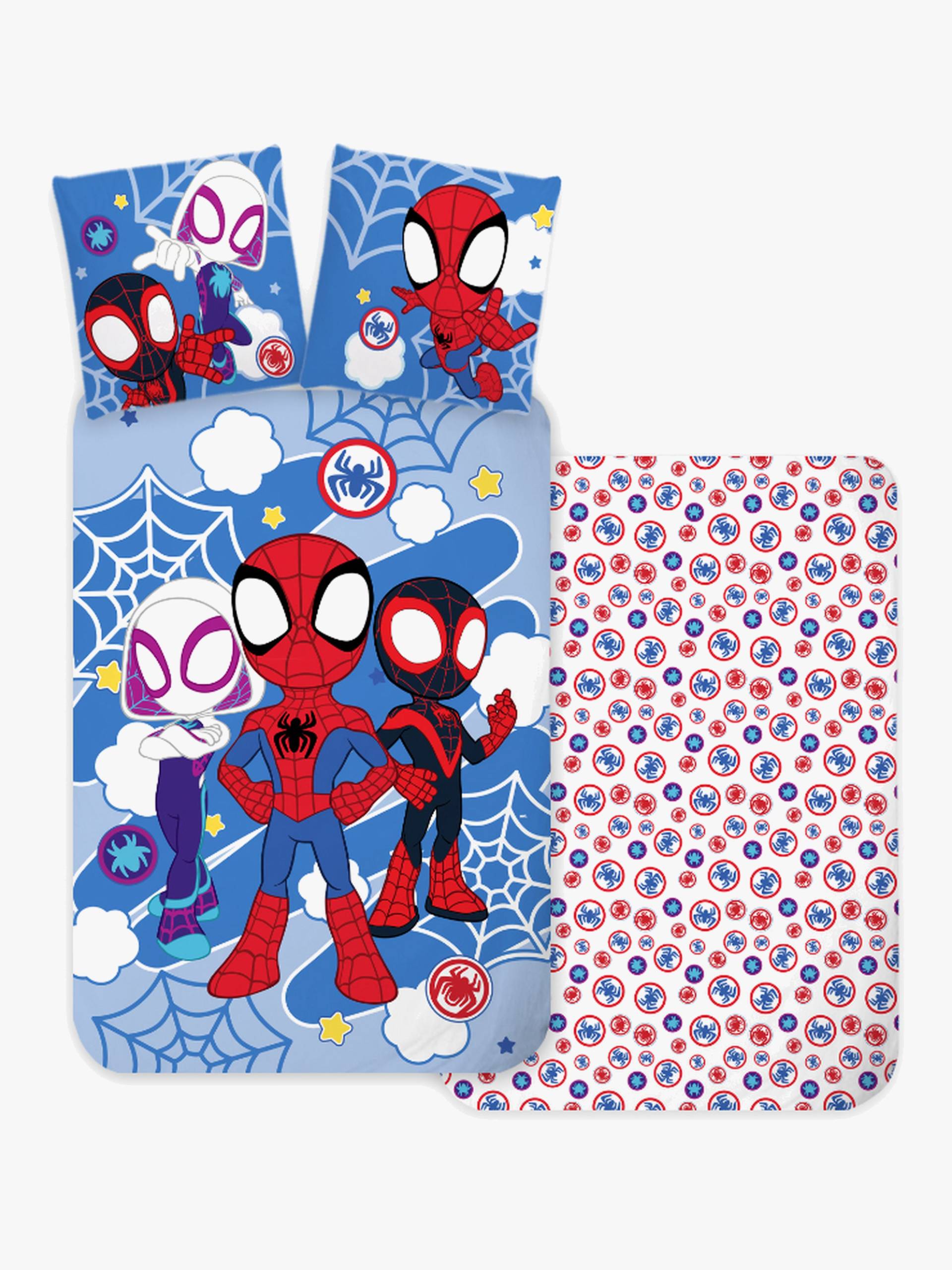 Spidey and His Amazing Friends Bettwäsche 140x200 cm von Spidey And His Amazing Friends