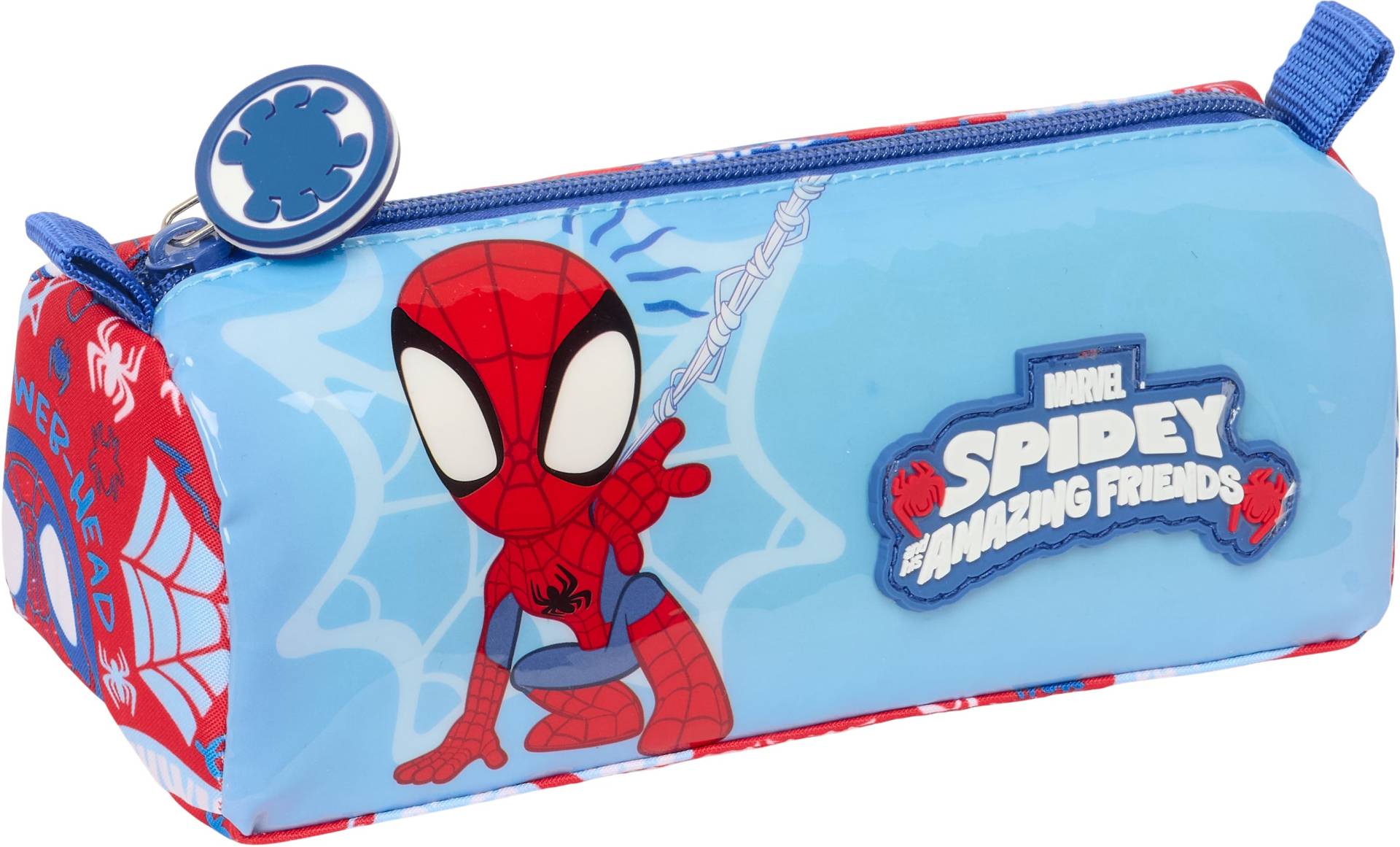 Spidey and His Amazing Friends Federmäppchen, Rot/Hellblau von Spidey And His Amazing Friends