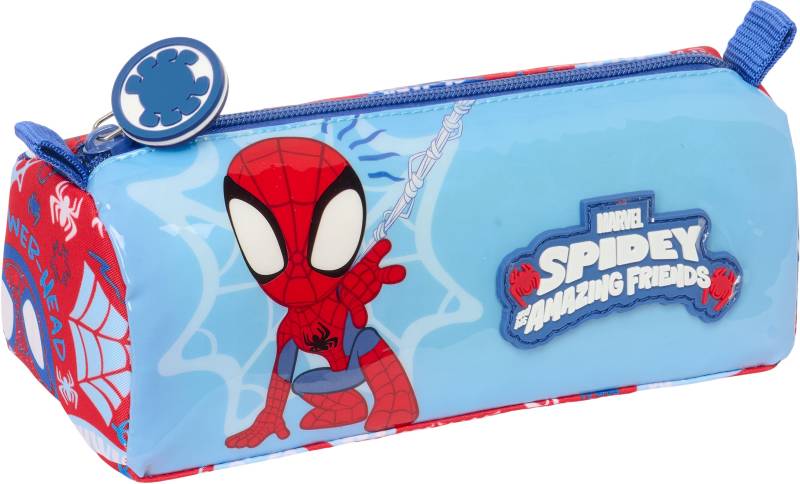 Spidey and His Amazing Friends Federmäppchen, Rot/Hellblau von Spidey And His Amazing Friends