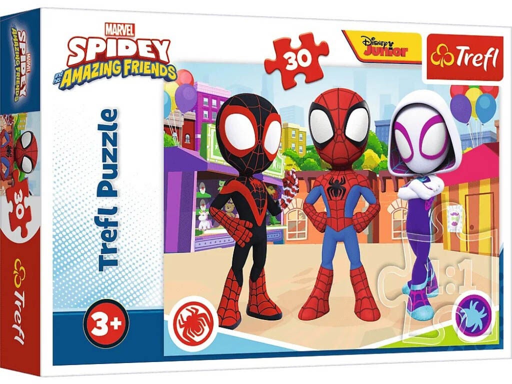 Trefl Marvel Puzzle Spidey and His Amazing Friends 30 Teile von Spidey And His Amazing Friends