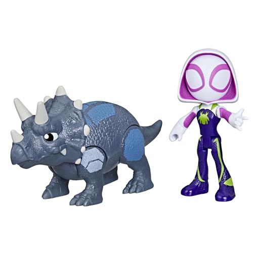 Hasbro Marvel Spidey and HIS Amazing Friends Hero Dino WEBS Ghost von Spidey and his Amazing Friends