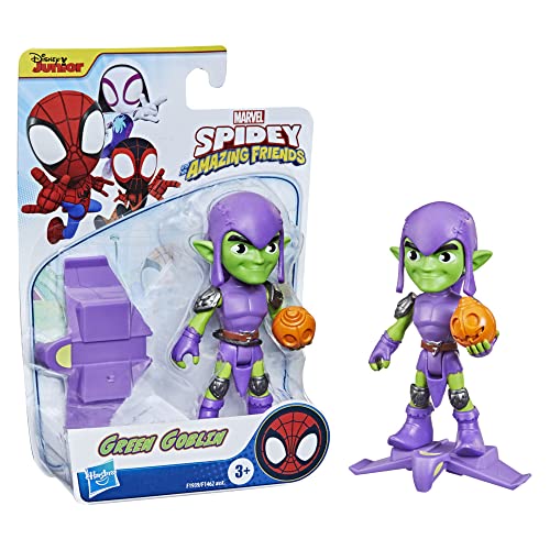 Hasbro Spidey und Seine fantastischen Freunde - Green Goblin, Actionfigur 15 cm, mit 1 Zubehör, für Kinder ab 3 Jahren Hasbro Spidey und Seine fantastischen Freunde - Green Goblin, Actionfigur 15 cm, mit 1 Zubehör, für Kinder ab 3 Jahren von Spidey and his Amazing Friends