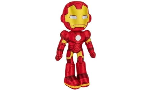 Kleines Plüschtier Iron Man Spidey und Seine außerordentlichen Freunde – Plüschtier Iron Man 20 cm – Spielzeug mit den Spideys de Ton Nachbarschaft von Spidey and his Amazing Friends