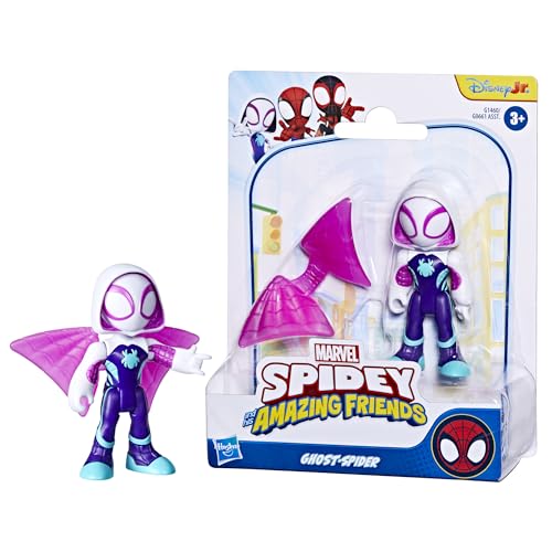 Marvel Spidey und Seine Super-Freunde Ghost-Spider Spielzeug mit Accessoire von Spidey and his Amazing Friends