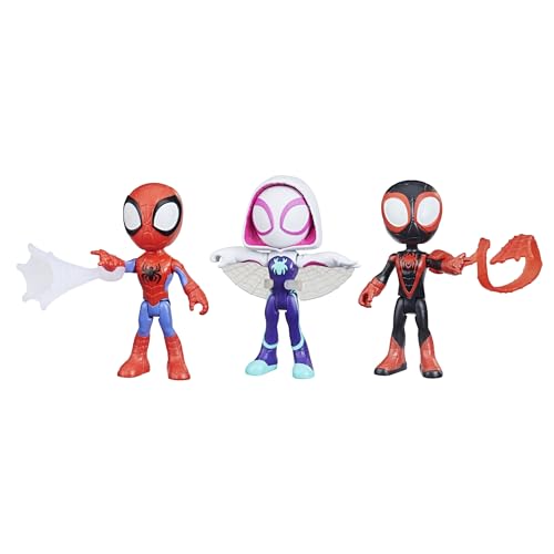 Spidey and his Amazing Friends Figuren, 3 Stück[Exklusiv bei Amazon] von Spidey and his Amazing Friends