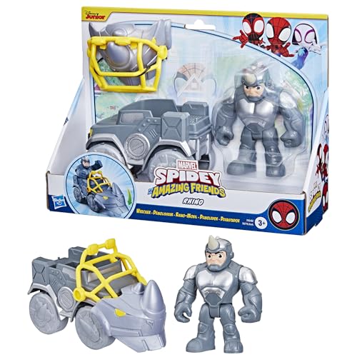Spidey and his Amazing Friends Marvel Rhino Wrecker Spielzeugset von Spidey and his Amazing Friends