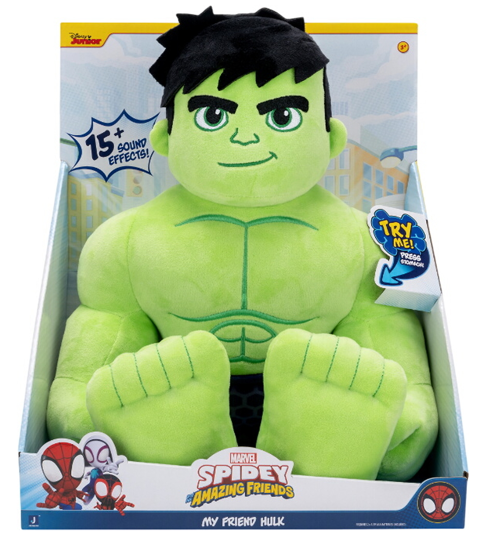 Spidey Kuscheltier m. Geräusch - Spidey My Friend Heulen - Spidey - One Size - Kuscheltiere Spidey Kuscheltier m. Geräusch - Spidey My Friend Heulen - Spidey - One Size - Kuscheltiere von Spidey