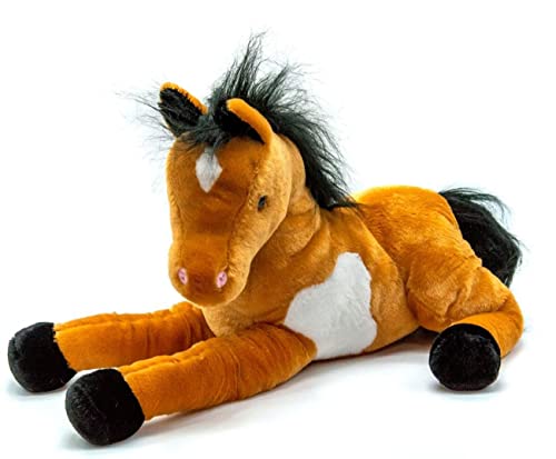 Spiel AG Plüsch Pony kuscheliges Plüschpferd sehr weiches Kuscheltier Pferd 53 cm von Spiel AG