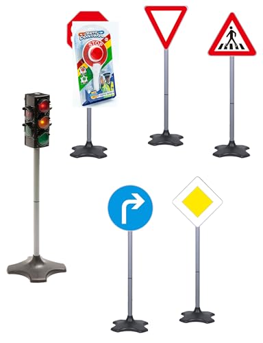 Spiel AG Spielzeug Ampel Verkehrszeichen + Polizeikelle 75 cm Verkehrserziehung Spiel AG Spielzeug Ampel Verkehrszeichen + Polizeikelle 75 cm Verkehrserziehung von Spiel AG