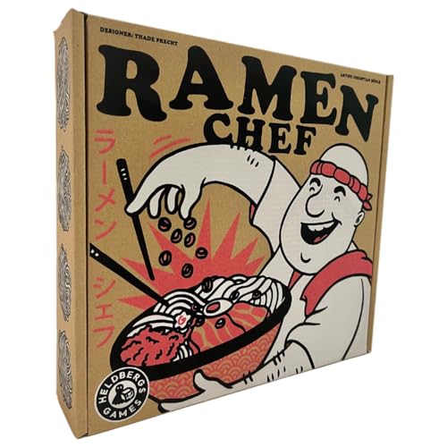 Heldbergs Games Ramen Chef - Memo Spiel für die ganze Familie und Freunde der japanischen Nudelsuppe mit extra Kick für 2-4 Spieler ab 8 Jahren von Heldbergs