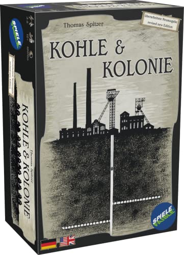 Spielefaible SPF32040 Kohle & Kolonie 2nd Edition Brettspiele von Spielefaible