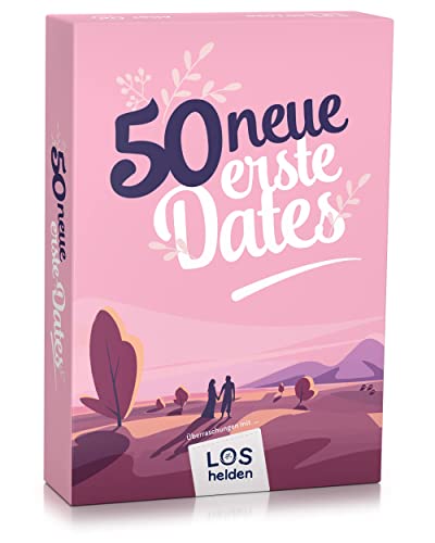 Spielehelden 50 Neue erste Dates | Losbox für Paare mit kreativen Date Ideen | Bucket List für Paare Ehepaare | Dinge die jedes Paar einmal erlebt haben muss | Dates Bucket List | Geschenk für Paare Spielehelden 50 Neue erste Dates | Losbox für Paare mit kreativen Date Ideen | Bucket List für Paare Ehepaare | Dinge die jedes Paar einmal erlebt haben muss | Dates Bucket List | Geschenk für Paare von Spielehelden