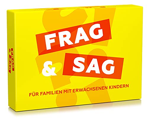 Spielehelden Frag & Sag für Familien mit Erwachsenen Kindern | Lustige Spiele für Erwachsene ab 18 | 100+ Karten| Familienspiele Familie | Familien Geschenk Mama & Papa von Spielehelden