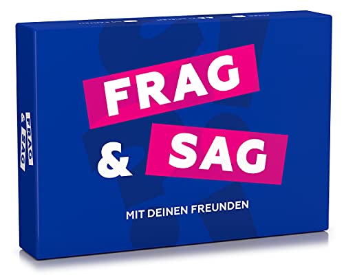 Spielehelden Frag & Sag mit deinen Freunden | Geschenke für Freunde | Fragespiele Erwachsene | Beste Freunde Geschenk | Lustige Spiele für Erwachsene von Spielehelden