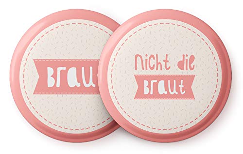 Spielehelden JGA Buttons Set Rosa – Schöne Junggesellinnenabschied Accessoires Frauen – Stärkt den Teamgeist Spielehelden JGA Buttons Set Rosa – Schöne Junggesellinnenabschied Accessoires Frauen – Stärkt den Teamgeist von Spielehelden