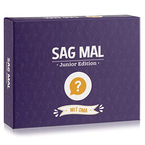 Spielehelden Sag mal mit Oma - Junior Edition ab 8 Jahre, Oma zum Strahlen zu bringen Enkel oder Enkelin - Geschenkideen Spielehelden Sag mal mit Oma - Junior Edition ab 8 Jahre, Oma zum Strahlen zu bringen Enkel oder Enkelin - Geschenkideen von Spielehelden