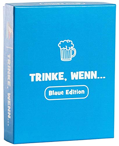 Trinke, wenn.. Das witzige Geschenk für Männer und Frauen - Spiele für Erwachsene als lustiges Wichtelgeschenk/Geburtstagsgeschenk - Trinkspiele Saufspiel Scherzartikel Silvester von Spielehelden