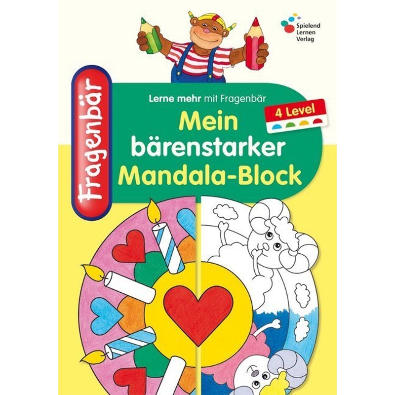 Fragenbär - Mein bärenstarker Mandala-Block von Spielend Lernen